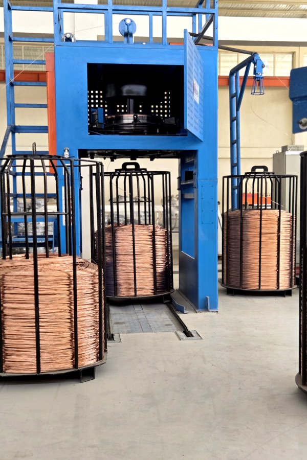 Photo from the Nesil Cable production floor, 2