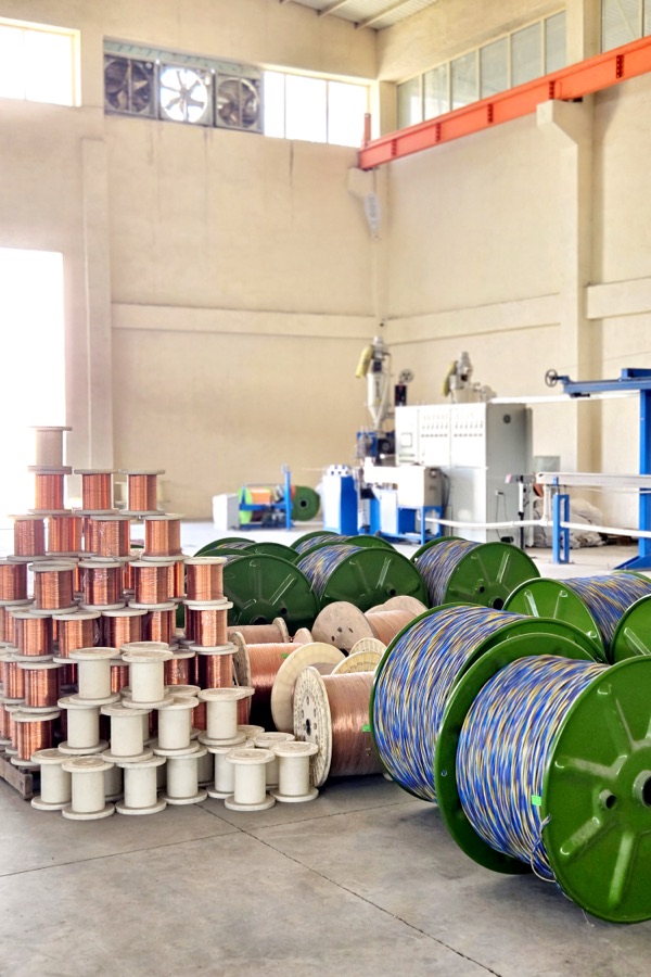 Photo from the Nesil Cable production floor, 3